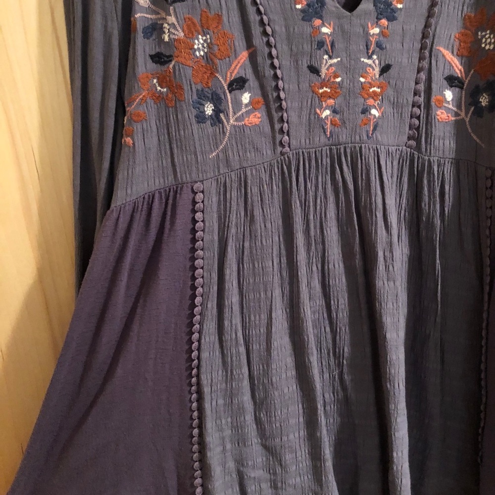 Gorgeous Embroidered Floral Blouse